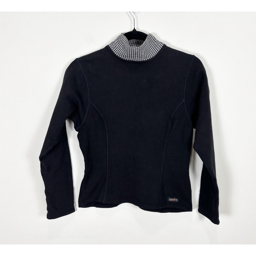 Kerrits On Course Equestrian Mock Neck Sweater  Cotton Blend Medium